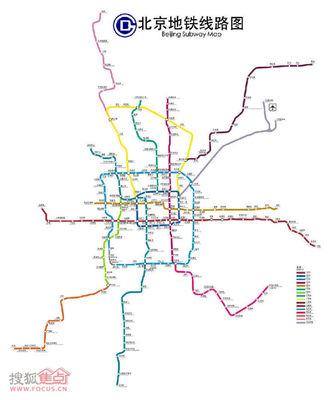 地铁北京线路图(地铁北京线路图2023)
